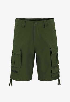 normani Outdoor Sports ATACAMA Sommer Baumwolle Bermuda Cargo mit Gürtel - Kurze Sporthose - oliv