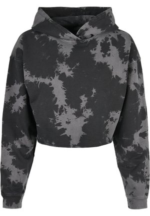 Hoodie - black grey