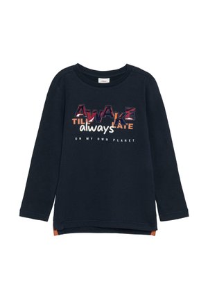 WEICHER  MIT EFFEKT - Long sleeved top - navy