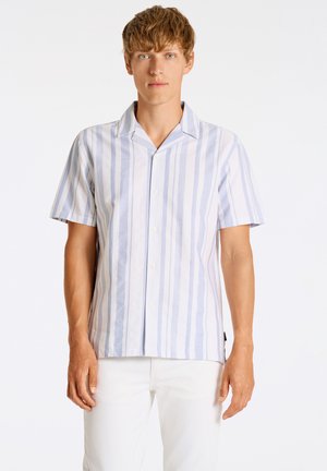 STRUCTURE STRIPE RESORT - Overhemd - lt blue