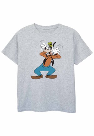 DISNEY GOOFY CRAZY  - Print T-shirt - sport grey