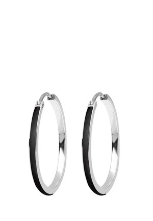 HOOPS CLASSY - Earrings - schwarz