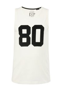 FLOCK ROUND NECK - Top - off-white