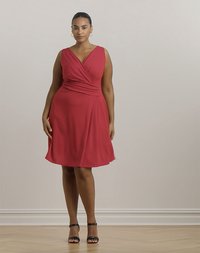 Lauren Ralph Lauren Woman AFARA SLEEVELESS DAY DRESS - Vestido ligero - festive red