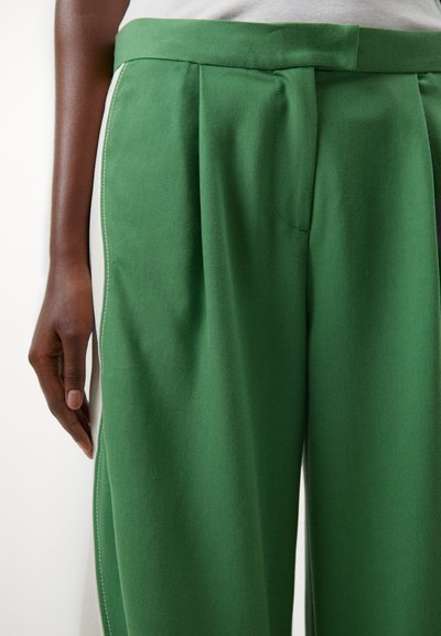 Ahluwalia LAGOS WIDE LEG TROUSER - Nohavice - green