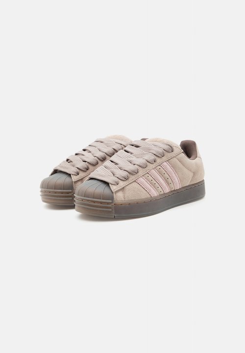 adidas SUPERSTAR ST - Skate shoes - chalky brown/clear pink/earth strata — photo 2