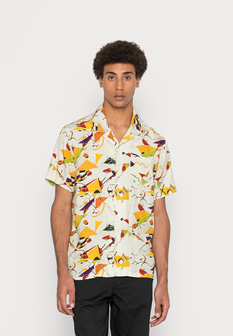 HUF HUF X MILES DAVIS SELF PORTRAIT RAYON S S WOVEN Skjorter Cream