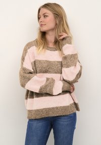 Culture - KIMMY - Strickpullover - rain drum melange stripe Thumbnail-Bild 1