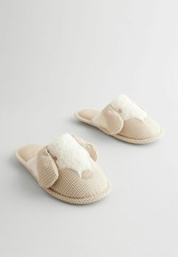 Next BORG - REGULAR FIT - Domácí obuv - neutral dog