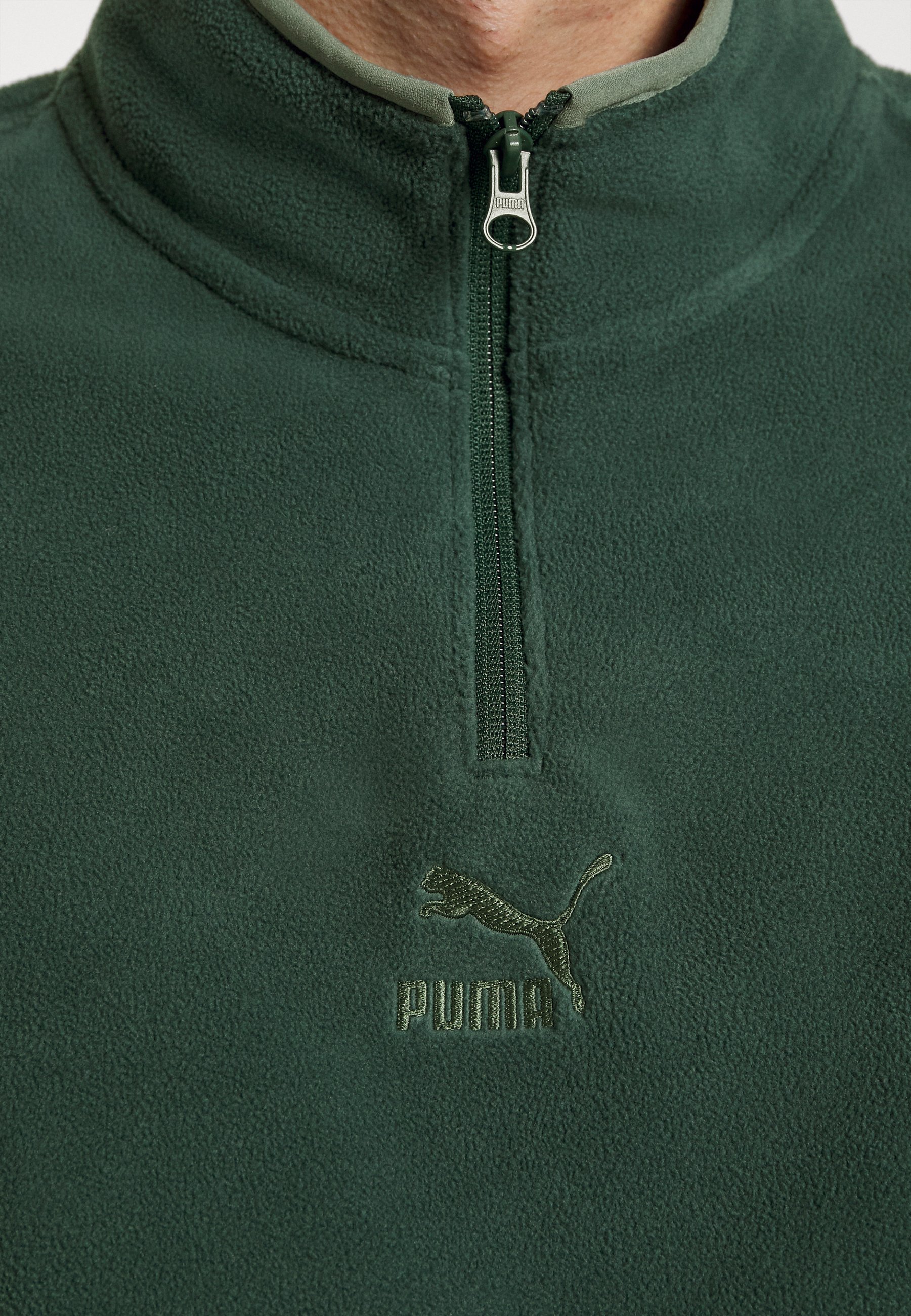 puma green jumper