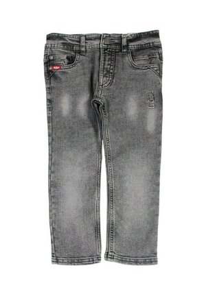 IMPRIMÉ - Jean droit - gris