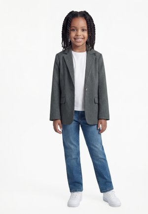Guess JUNIOR PINSTRIPE CEREMONY - Bleiseri - grey melange