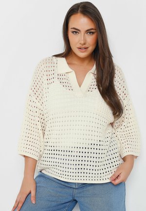 POINTELLE  - Jumper - ivory