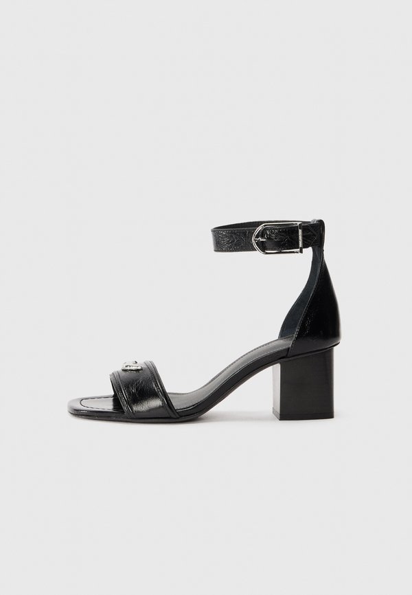 CAPRESE WINGS VINTAGE - Ankle cuff sandals - noir