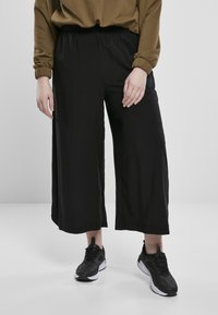 Urban Classics - CULOTTE - Kalhoty - black Miniatura obrázku 1