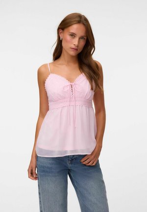 Vero Moda, TOP VMDINA TOP - Débardeur - pink-a-boo