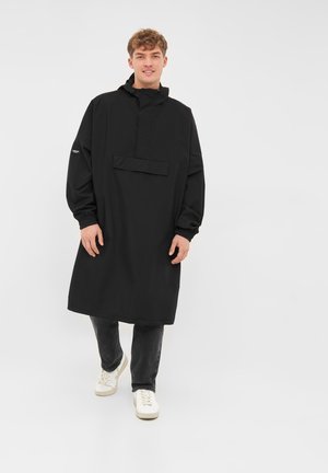 Larkson, LARKSON REGENPONCHO LYKKE UNISEX - Parkatakki - schwarz
