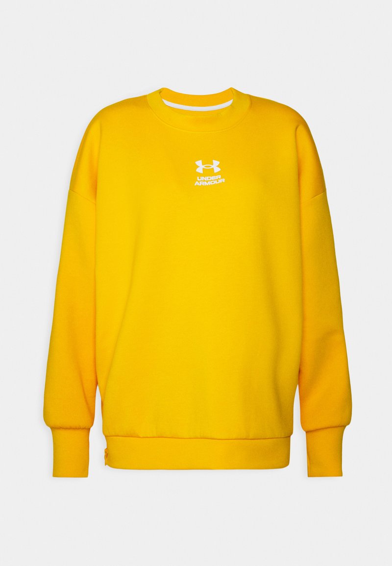 Damen Sweatshirts | Under Armour SUMMIT OVERSIZE CREW Sweatshirt cruise gold/yellow/goldfarben - OP22978 Damen Sweatshirts | Under Armour SUMMIT OVERSIZE CREW Sweatshirt cruise gold/yellow/goldfarben - OP22978