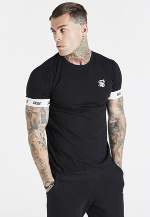 T-shirt con stampa - black