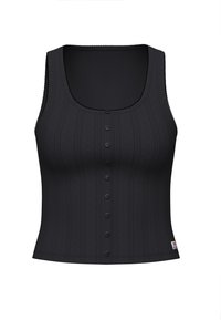 DRY GOODS POINTELLE TANK - Top - anthracite night