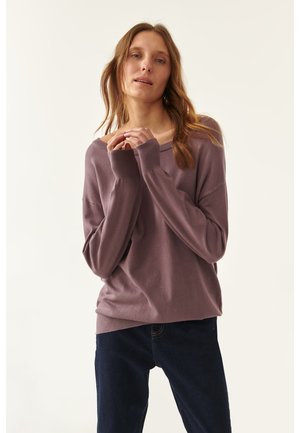 DORO - Strickpullover - grey violet