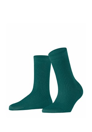 FALKE, SHINY RIB SOCKEN - Chaussettes - sherwood