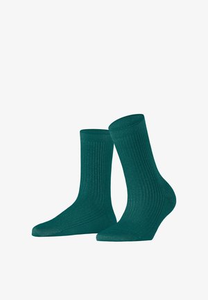 FALKE, SHINY RIB SOCKEN - Chaussettes - sherwood