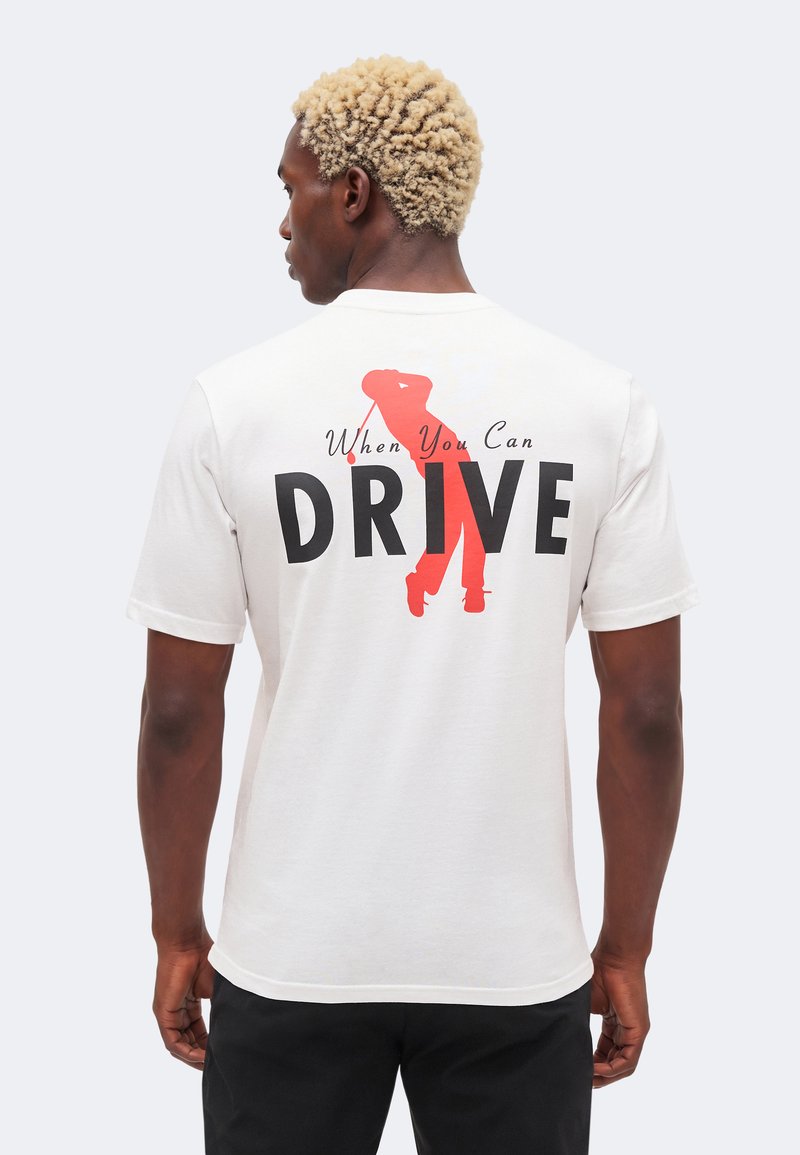 Jordan GOLF TEE - Sportovní tričko - white