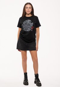 Paradiso Clothing THE ROLLING STONES SWIRL - Print T-shirt - black
