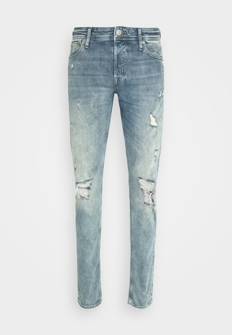 jack & jones Slim fit jeans blauw denim/bluedenim