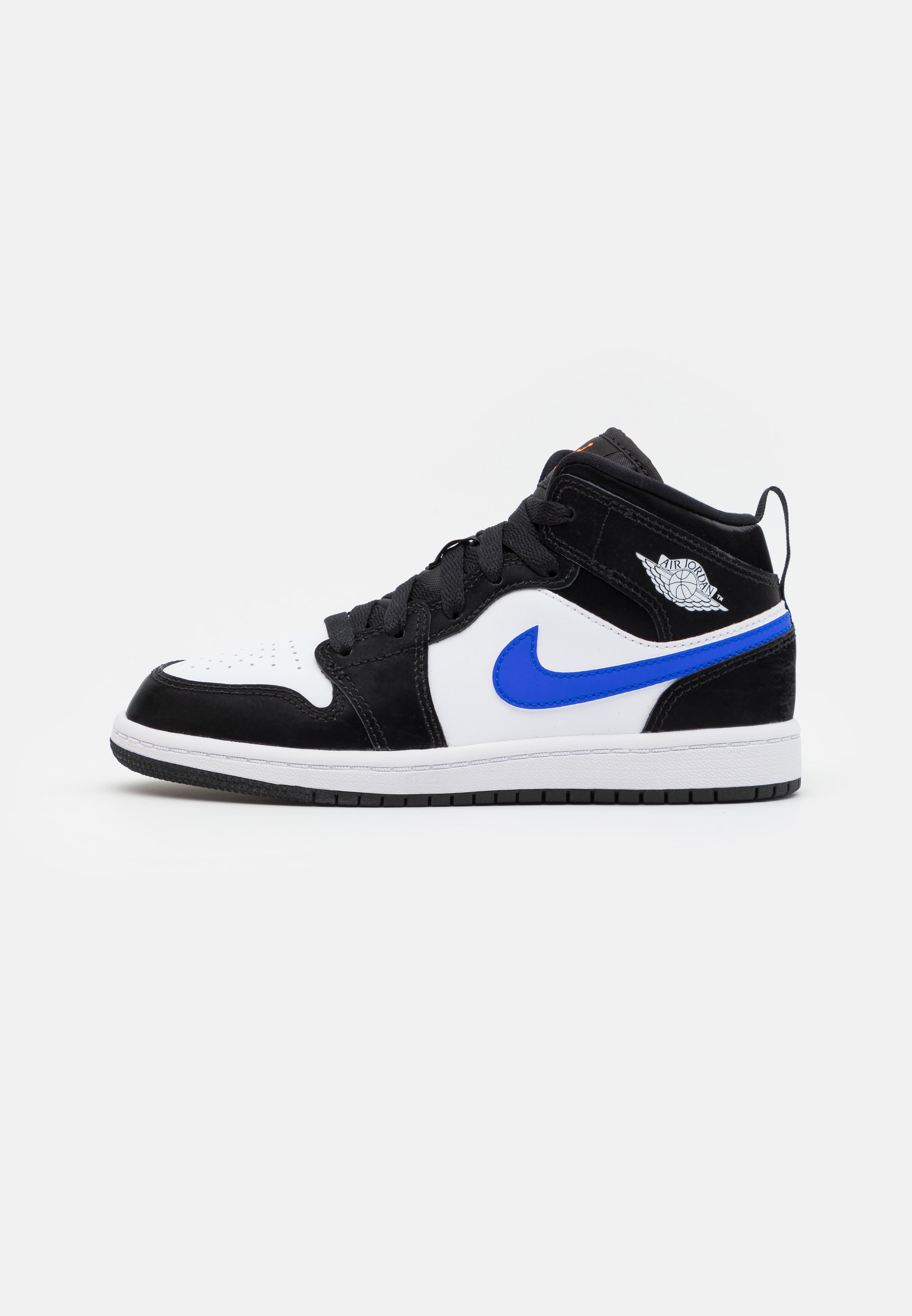 jordan 1 blue and black white