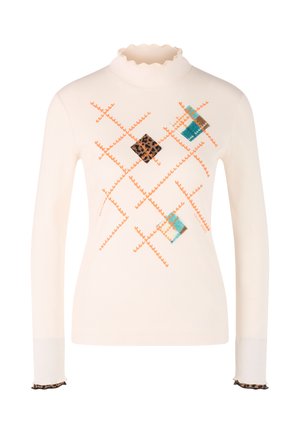 Long sleeved top - bright ecru