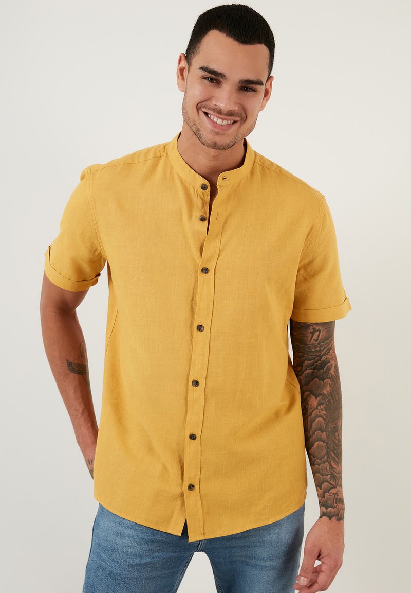 Buratti SHORT SLEEVE - Ing - mustard color