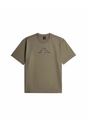 G-STAR, MULTI TECHNIQUE GRAPHIC RELAXED T-SHIRT - Print T-shirt - turf