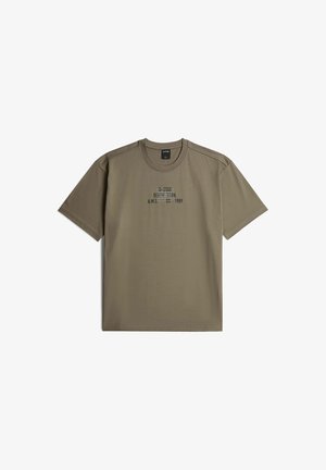 G-STAR, MULTI TECHNIQUE GRAPHIC RELAXED T-SHIRT - Print T-shirt - turf