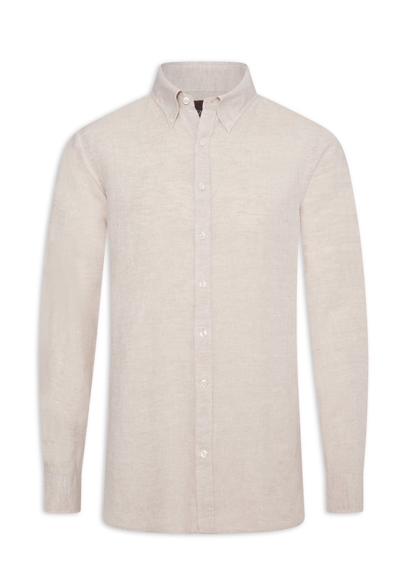 Oscar Jacobson REG FIT BD SIGNATURE - Chemise - almond beige/marron ...