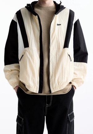Regenjacke / wasserabweisende Jacke - beige