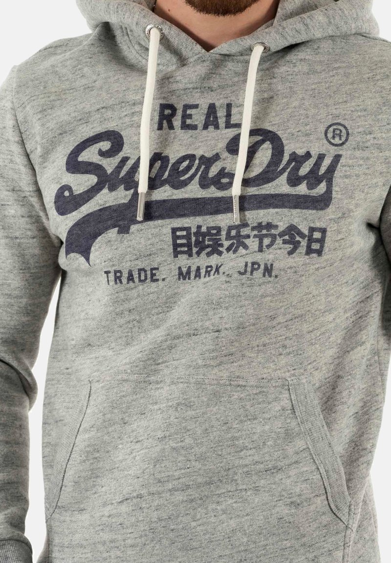 Sweat à Capuche Superdry Femme - Gris - Taille M - État Parfait - Occasion