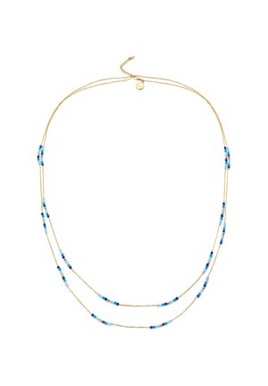 Long Crystal Sea - Halskette - gold-coloured