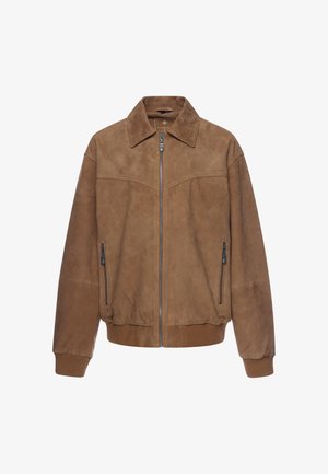 DreiMaster, DREIMASTER JACKET - Læderjakker - camel