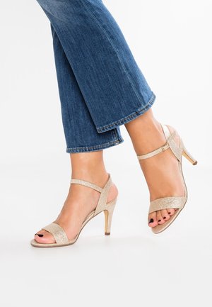 Sandaler - gold-coloured