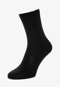 FALKE - SOFTMERINO WARM - Sokken - black Miniatuurafbeelding 1