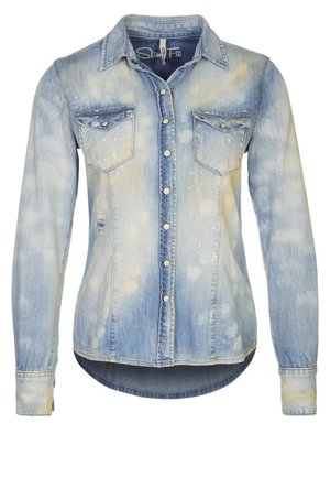 Blus - light-blue denim