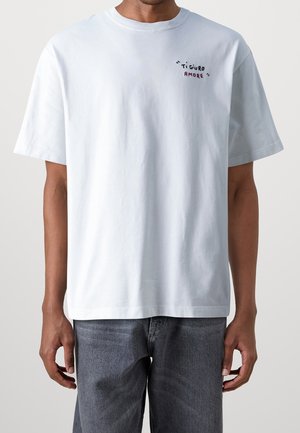 Samsøe Samsøe, T-Shirt print - white