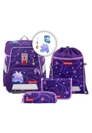 SPACE-SET 5TLG - Schulranzen Set - pegasus emily