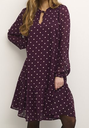 Robe de jour - bordeaux