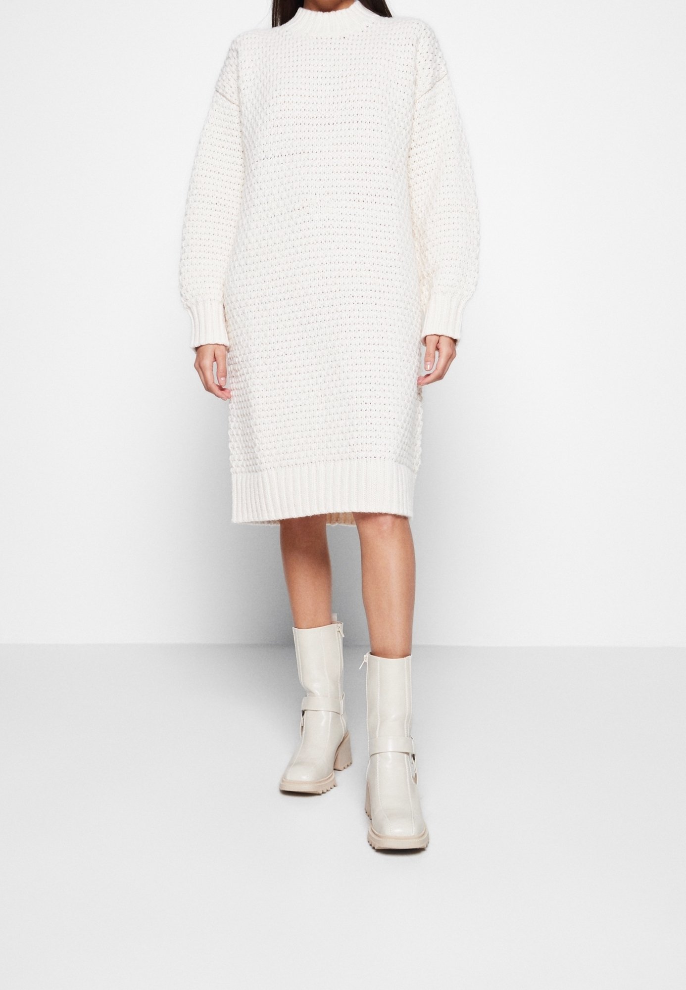Monki Jumper dress - white - (Pre-owned) - Zalando.ie