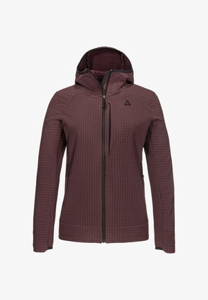 Schöffel, SCHÖFFEL FLEECEJACKE FLEECE HOODY STYLE ENIXA WMN - Fleecejacke - lila