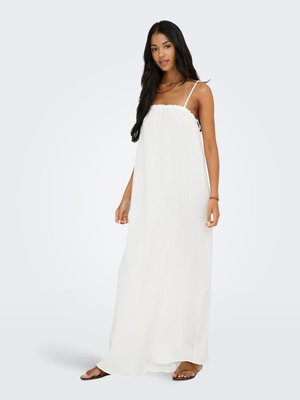 JDY KLEID JDYJAZE LANGES KLEID - Maxi-jurk - cloud dancer