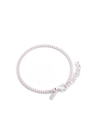 MINI CUBAN LINK BRACELET - Bracelet - silver-colored